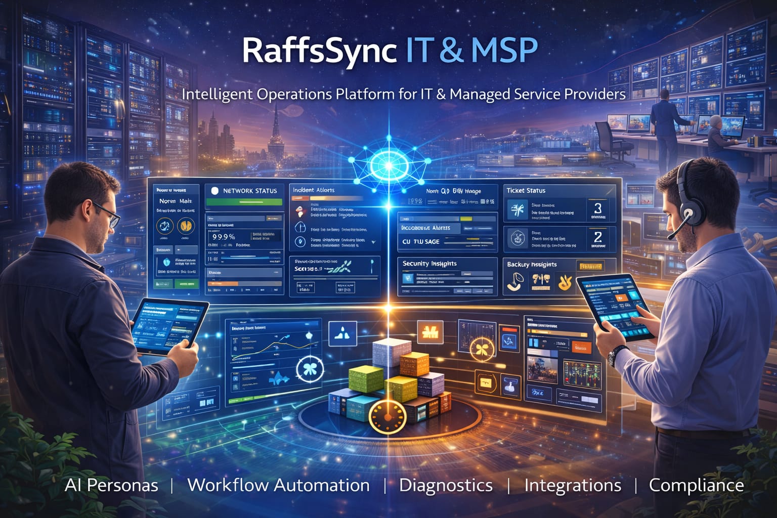 RaffsSync IT and MSP operations overview